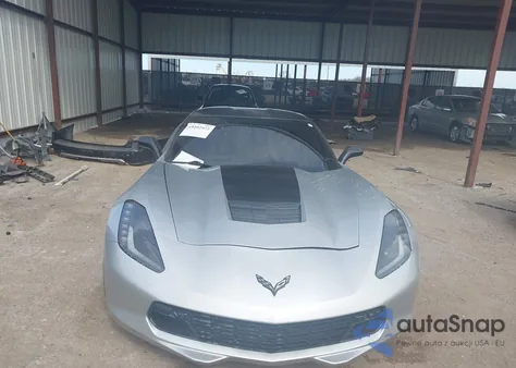 2016 Chevrolet Corvette Stingray Z51 z USA, uszkodzony, nr VIN 1G1YM2D73G5113098